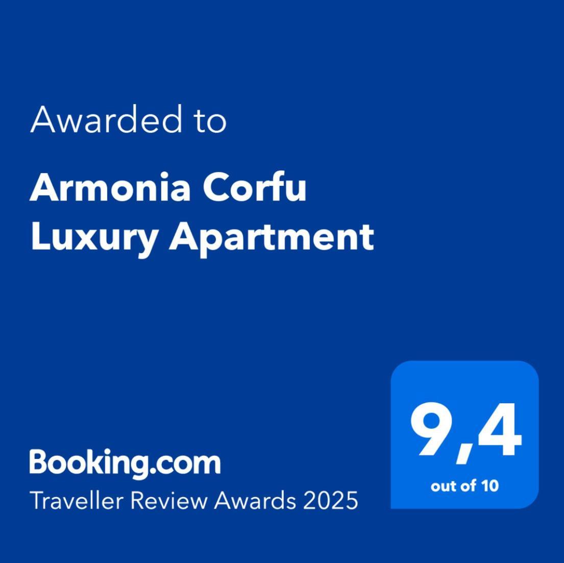 Armonia Corfu Luxury Apartment Liapades Eksteriør bilde